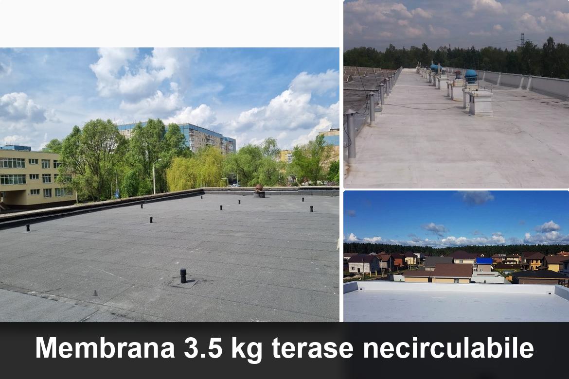 lucrare hidroizolatie terasa finalizata