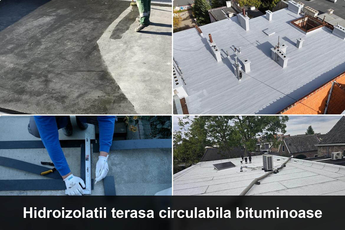lucrare hidroizolatie terasa finalizata