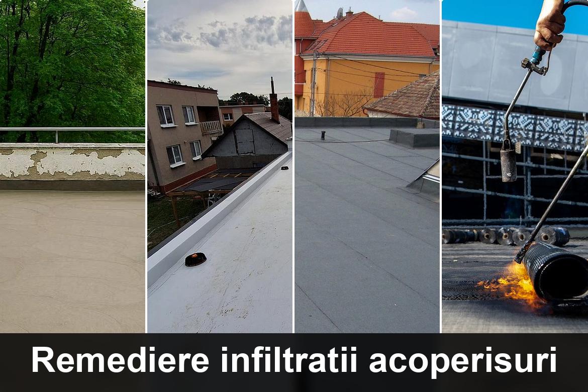 lucrare hidroizolatie terasa finalizata