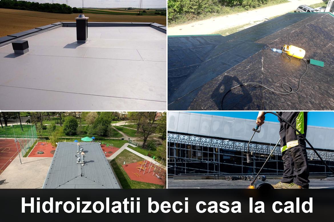 hidroizolatie terasa cu membrana bituminoasa