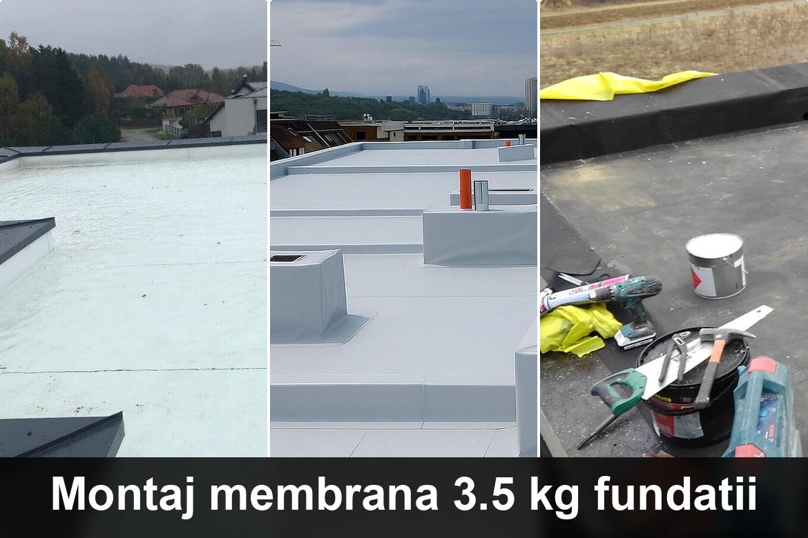 lucrare hidroizolatie terasa finalizata