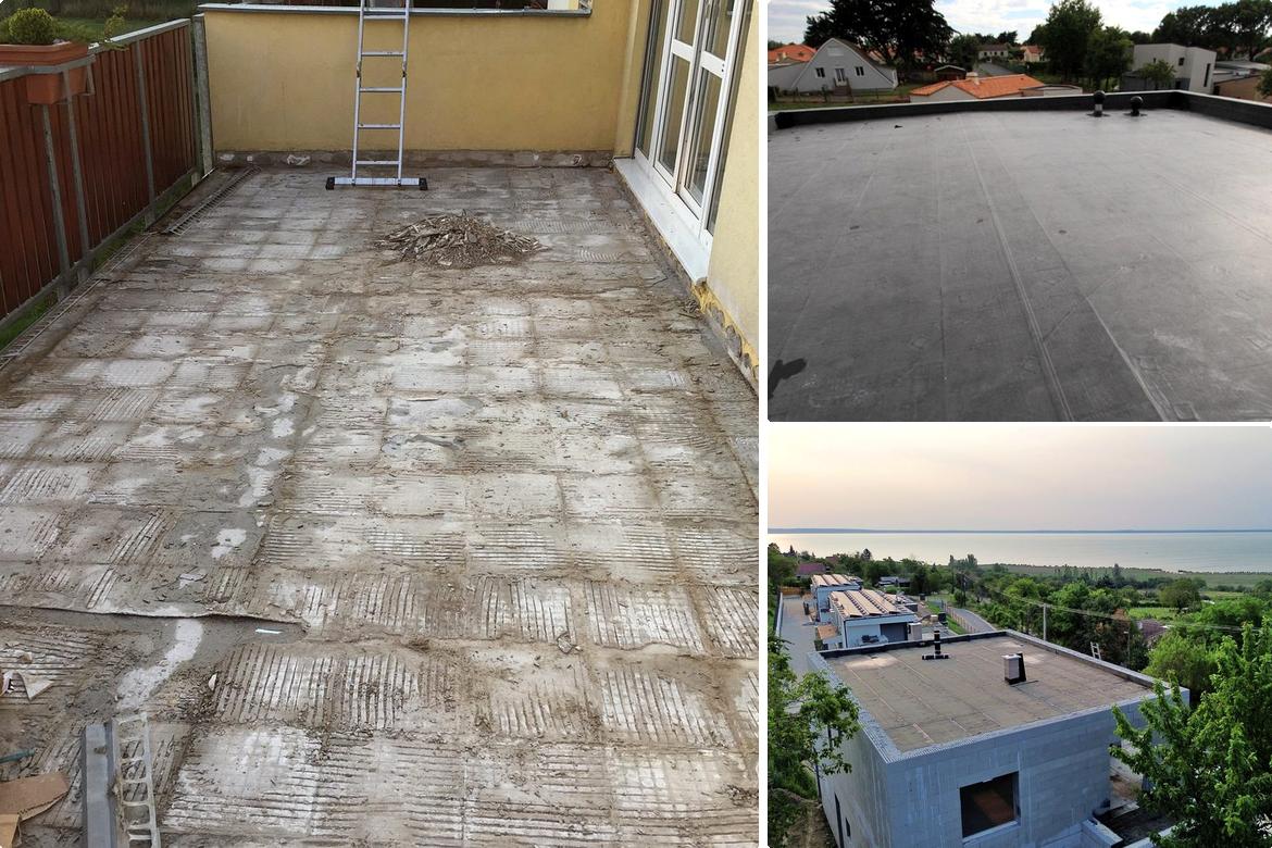 detaliu hidroizolatie terasa termosudabila