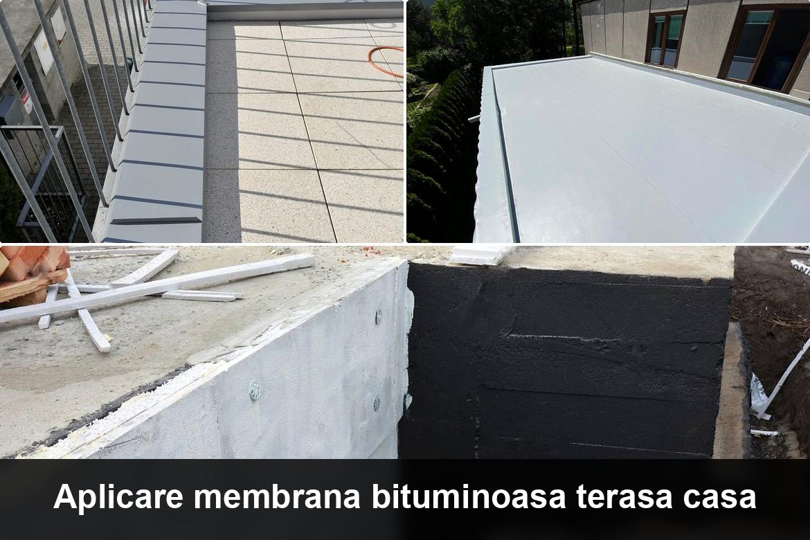 lucrare hidroizolatie terasa finalizata