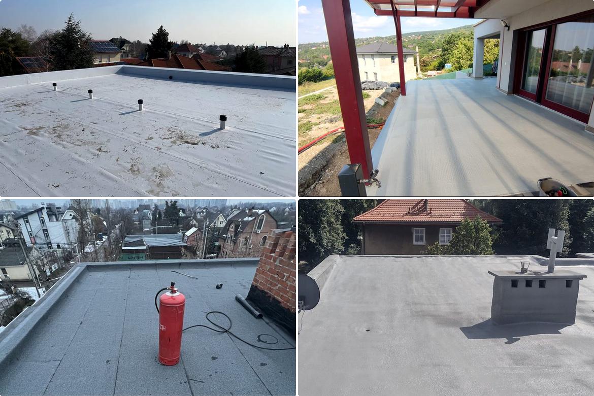detaliu hidroizolatie terasa termosudabila