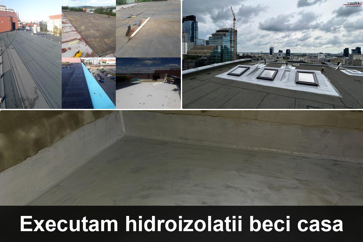 hidroizolatie terasa cu membrana bituminoasa