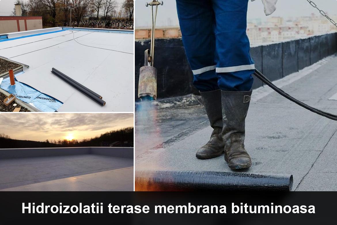 lucrare hidroizolatie terasa finalizata