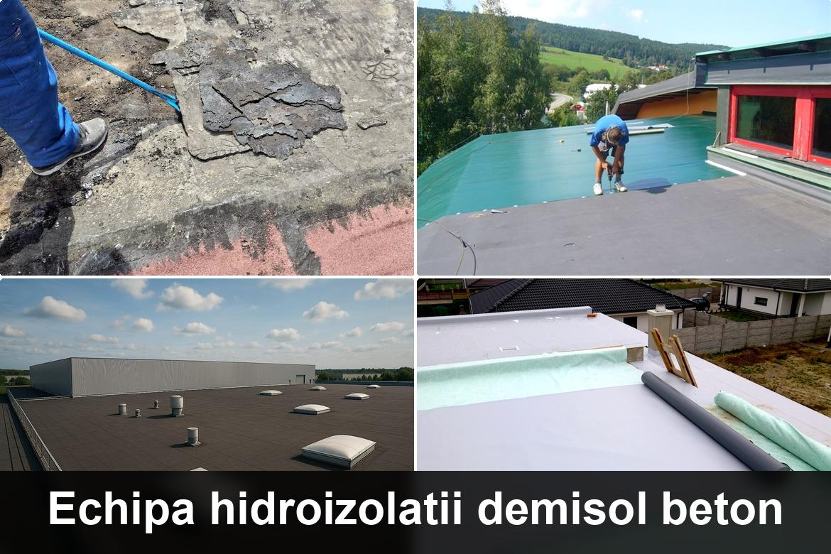 hidroizolatie terasa cu membrana bituminoasa