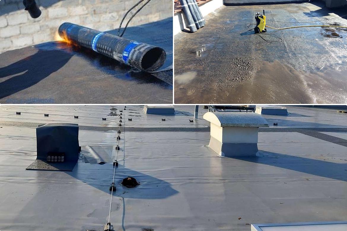 detaliu hidroizolatie terasa termosudabila