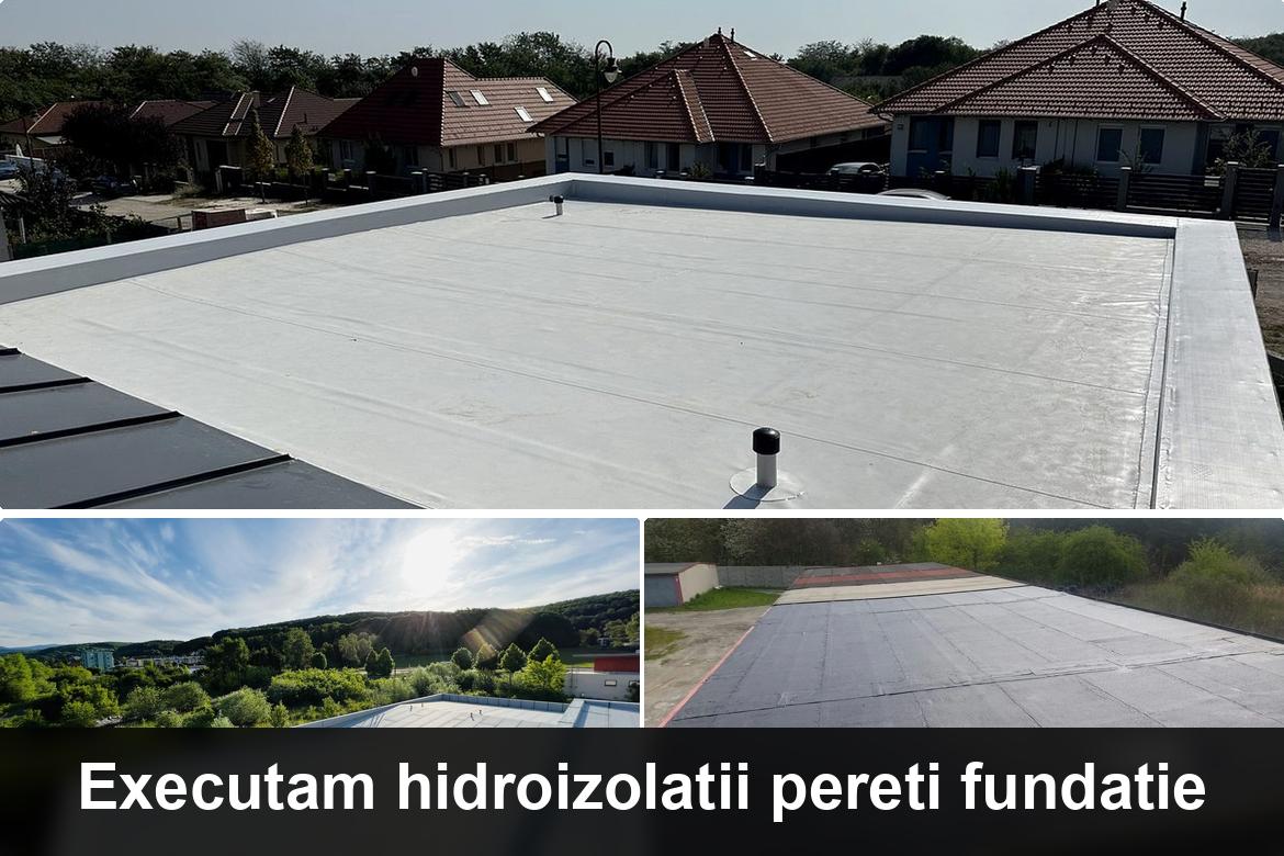 hidroizolatie terasa cu membrana bituminoasa