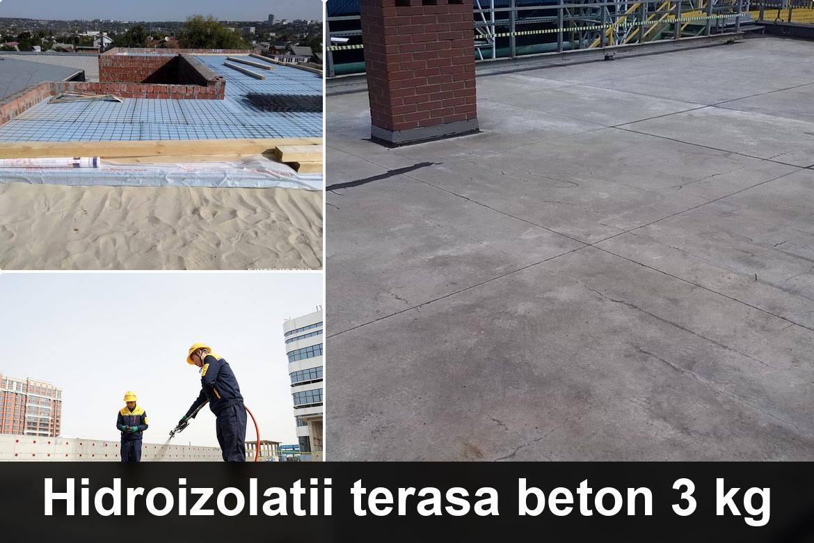 lucrare hidroizolatie terasa finalizata