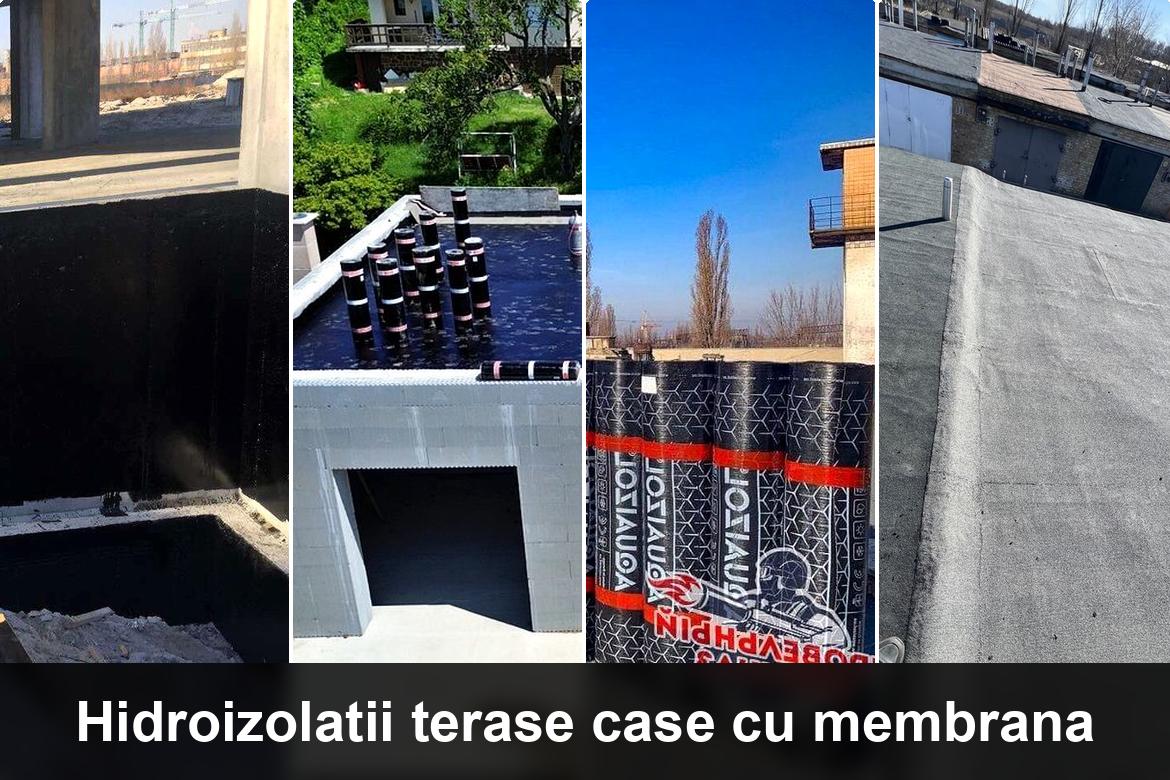 lucrare hidroizolatie terasa finalizata