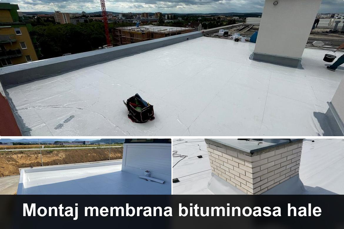 hidroizolatie terasa cu membrana bituminoasa