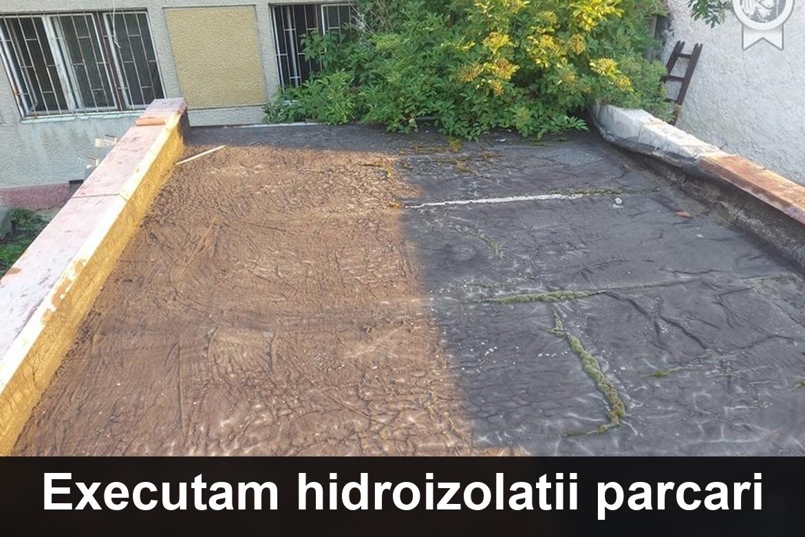 lucrare hidroizolatie terasa finalizata
