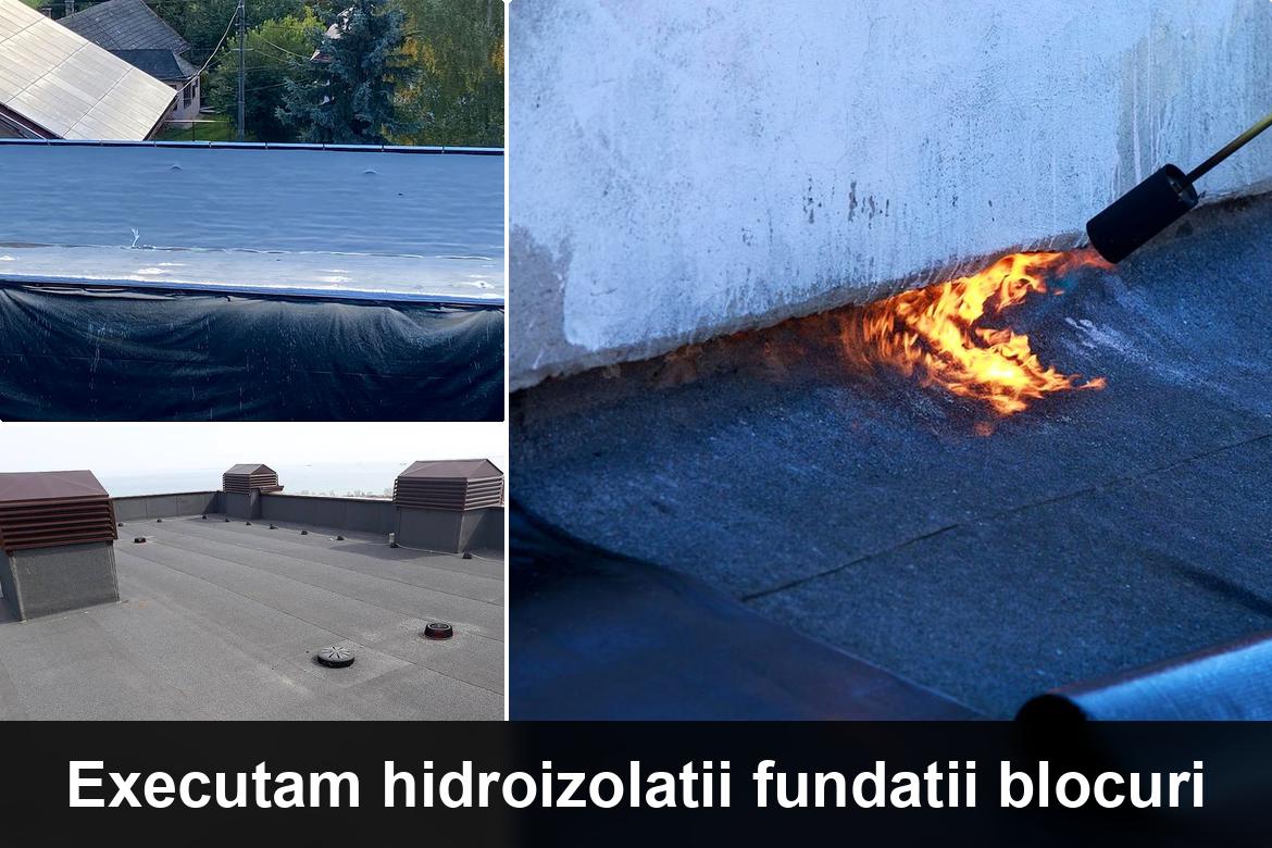 lucrare hidroizolatie terasa finalizata