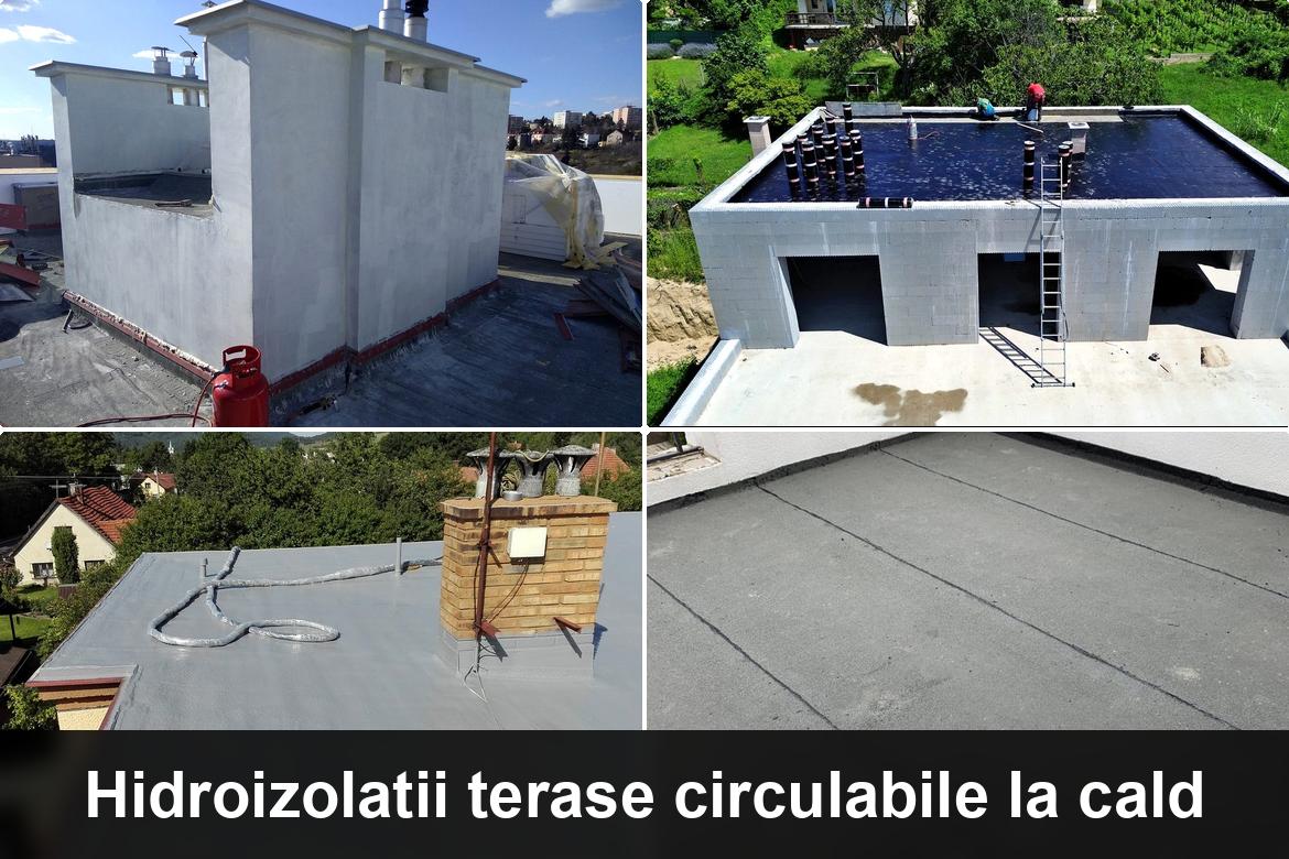 lucrare hidroizolatie terasa finalizata