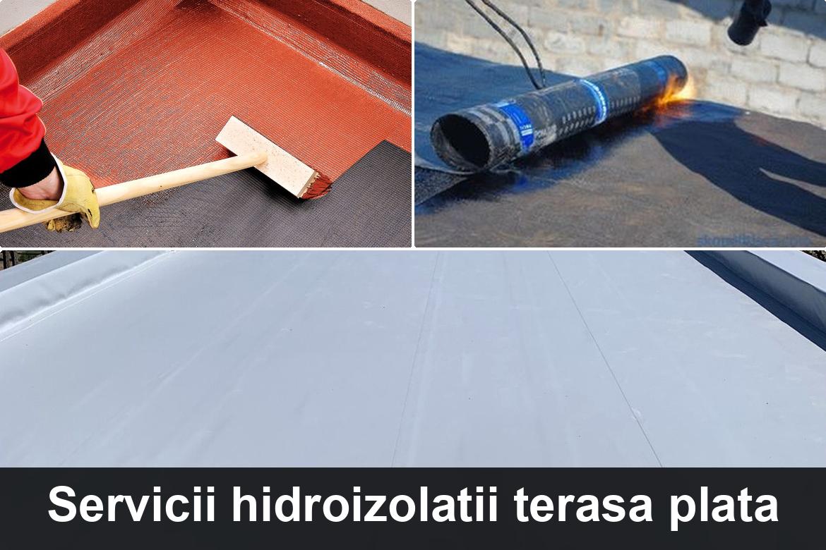 hidroizolatie terasa cu membrana bituminoasa
