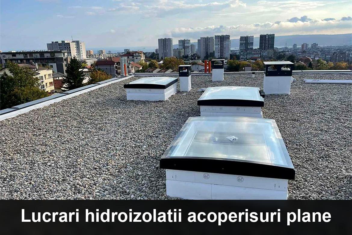 hidroizolatie terasa cu membrana bituminoasa