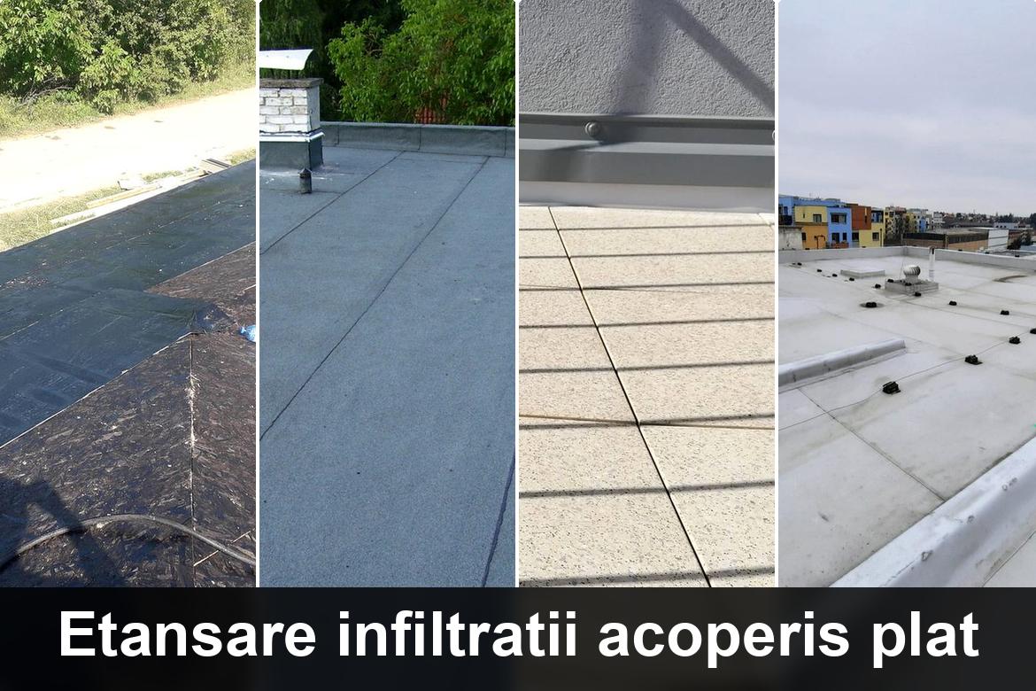hidroizolatie terasa cu membrana bituminoasa