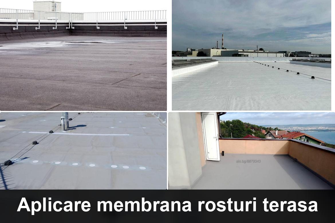 hidroizolatie terasa cu membrana bituminoasa