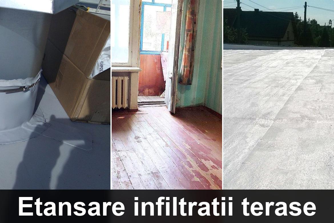 hidroizolatie terasa cu membrana bituminoasa