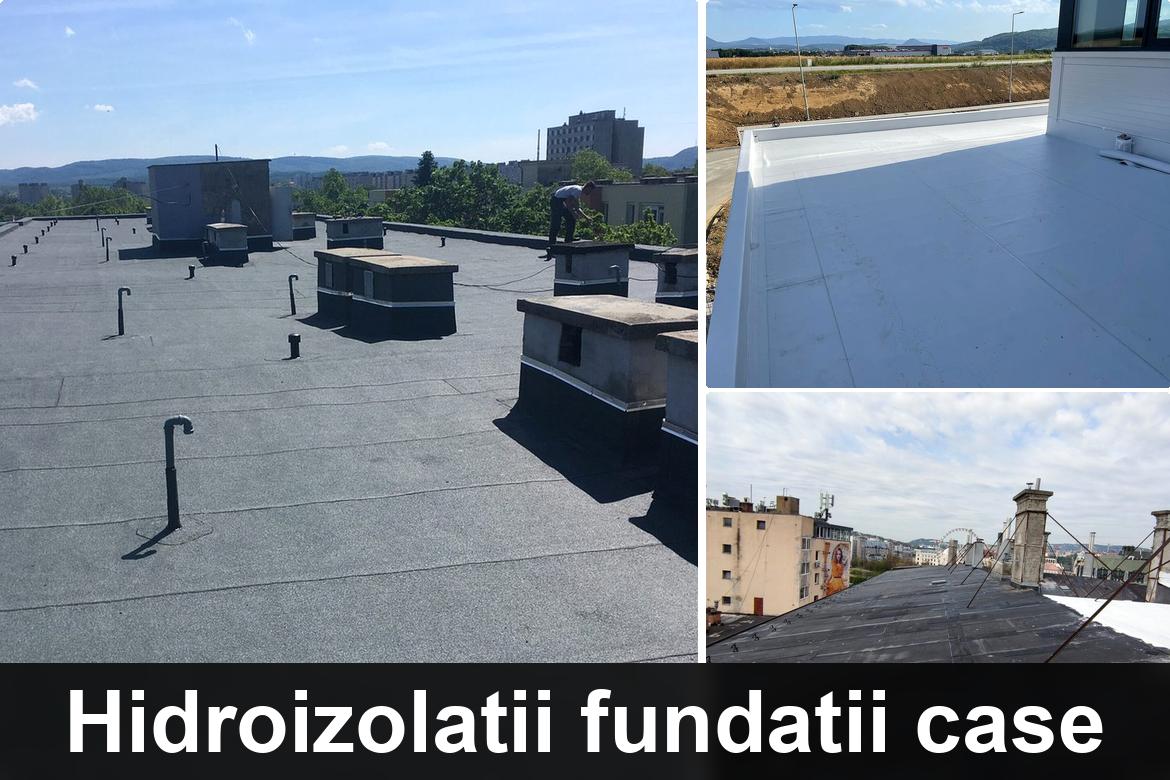 hidroizolatie terasa cu membrana bituminoasa