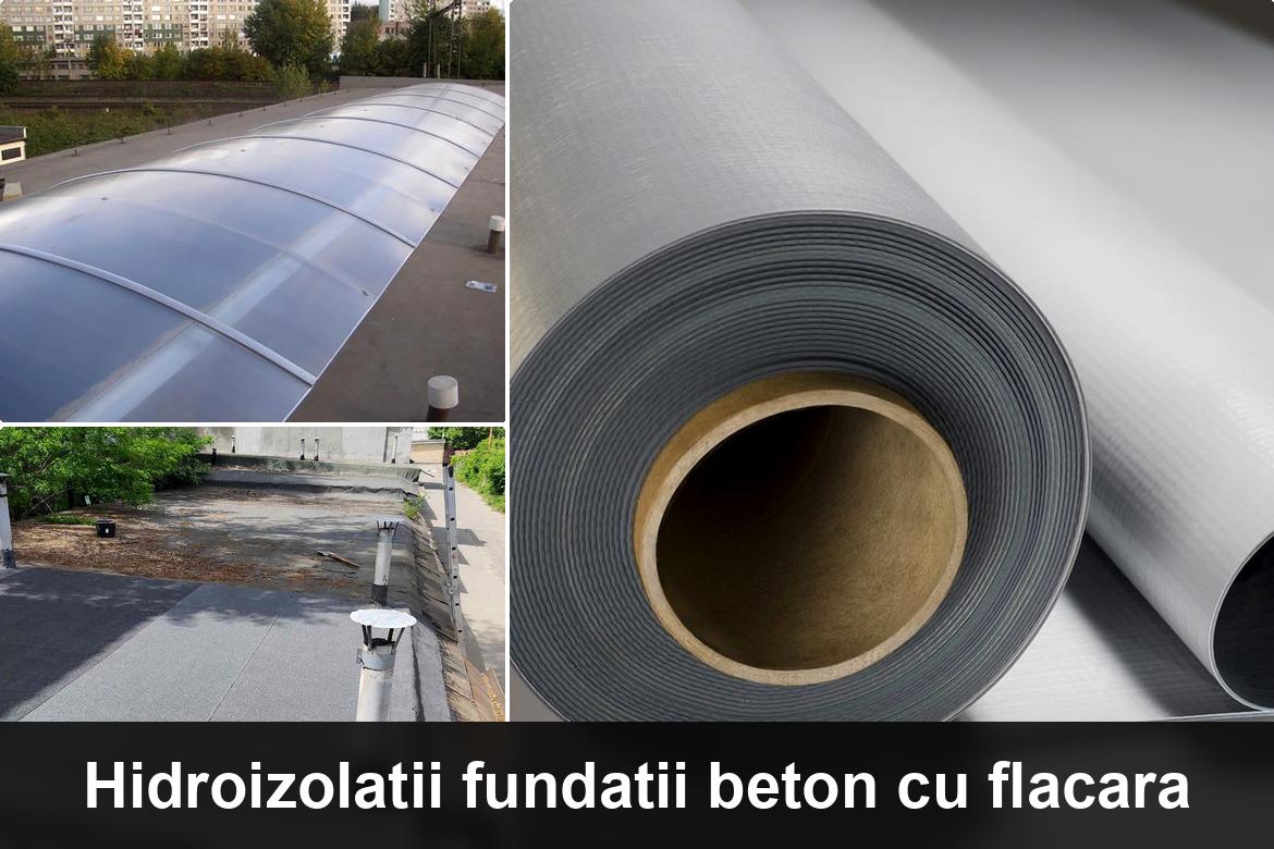 hidroizolatie terasa cu membrana bituminoasa