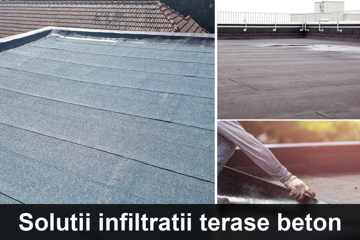 hidroizolatie terasa cu membrana bituminoasa