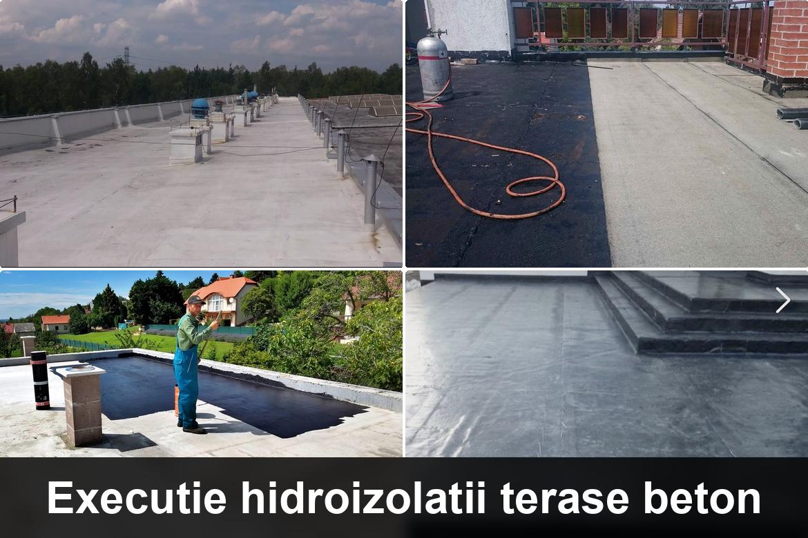 hidroizolatii terase poiana teiului