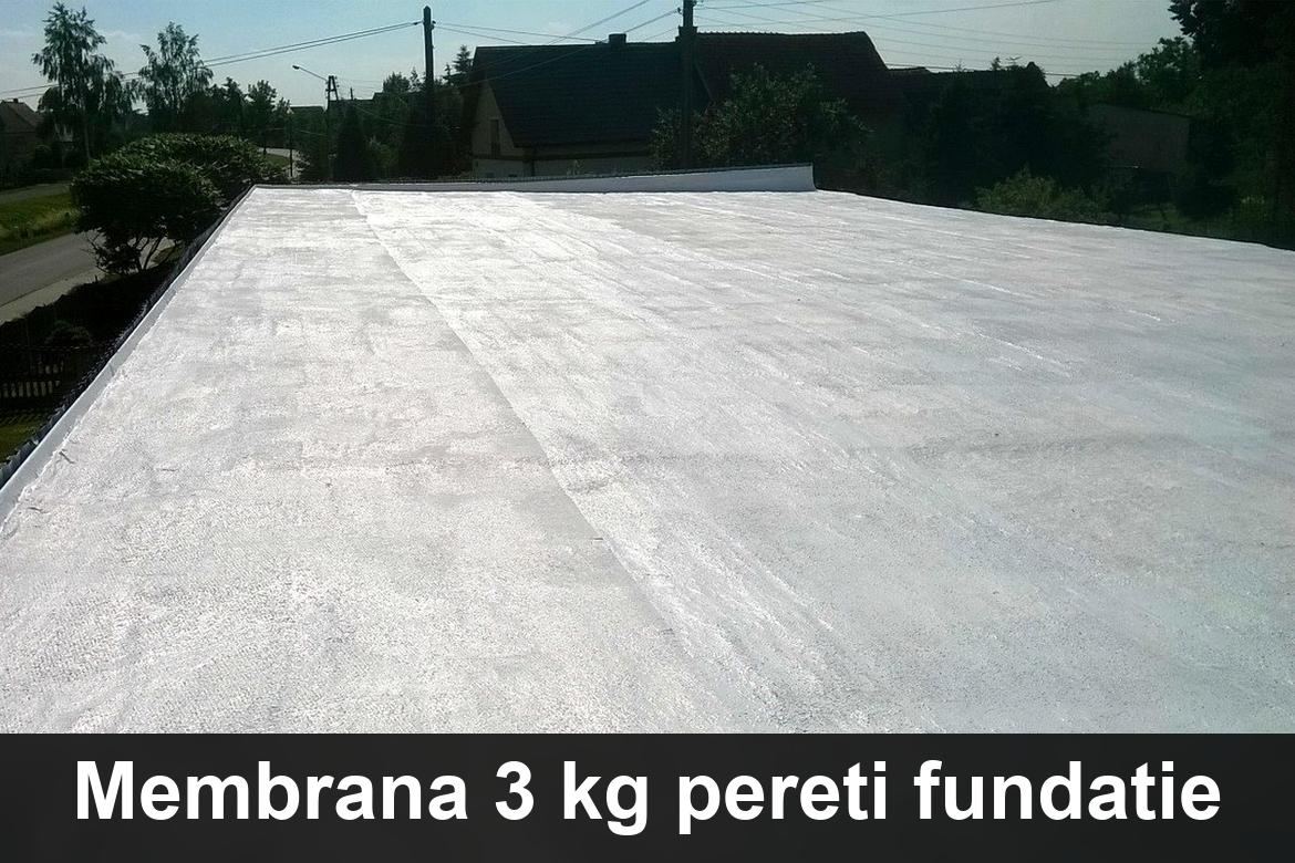 hidroizolatie terasa cu membrana bituminoasa