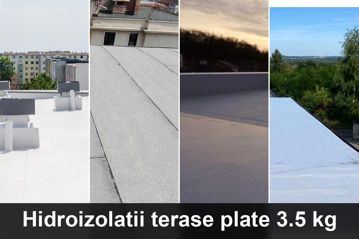 lucrare hidroizolatie terasa finalizata
