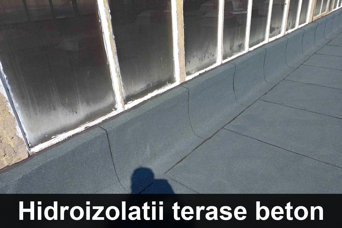lucrare hidroizolatie terasa finalizata