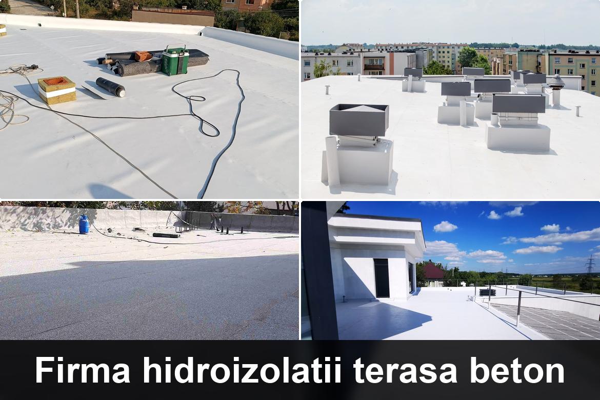 hidroizolatie terasa cu membrana bituminoasa