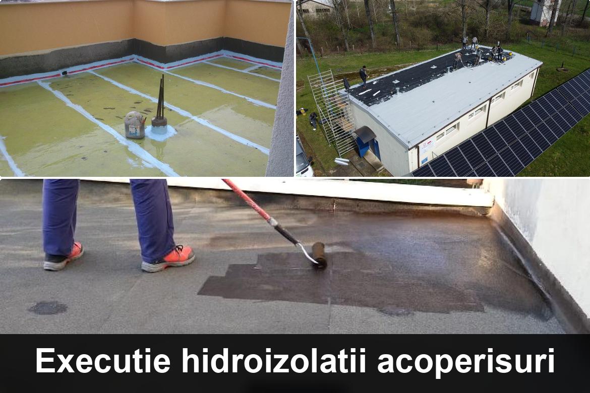 lucrare hidroizolatie terasa finalizata
