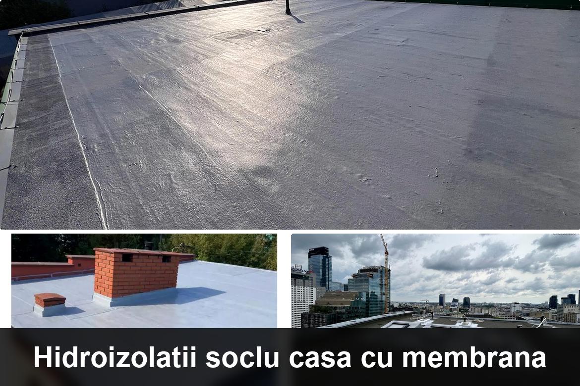 hidroizolatie terasa cu membrana bituminoasa