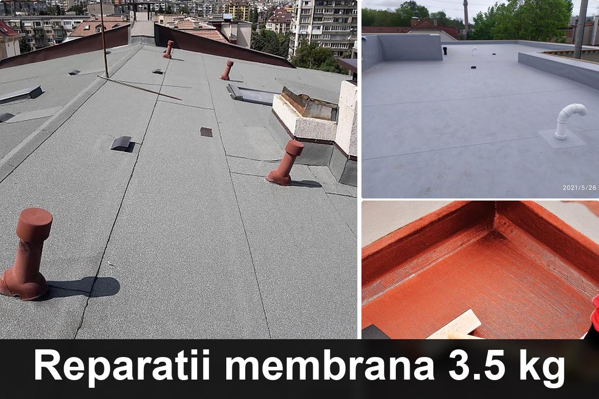 lucrare hidroizolatie terasa finalizata
