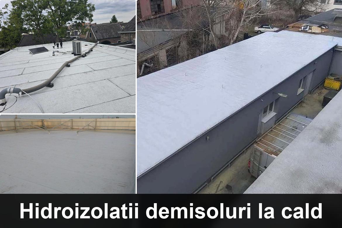 hidroizolatie terasa cu membrana bituminoasa
