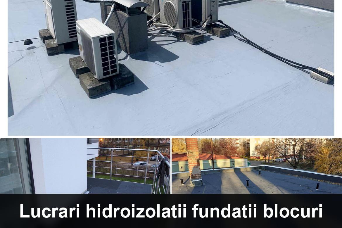 hidroizolatie terasa cu membrana bituminoasa