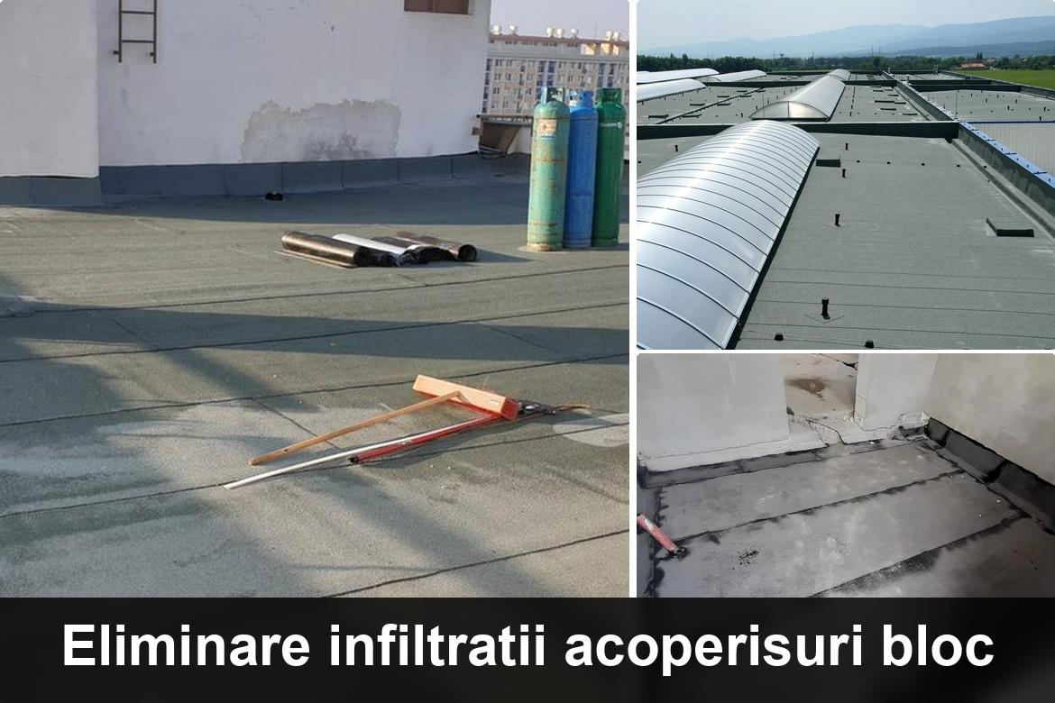 lucrare hidroizolatie terasa finalizata