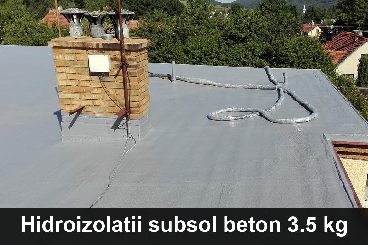 hidroizolatie terasa cu membrana bituminoasa