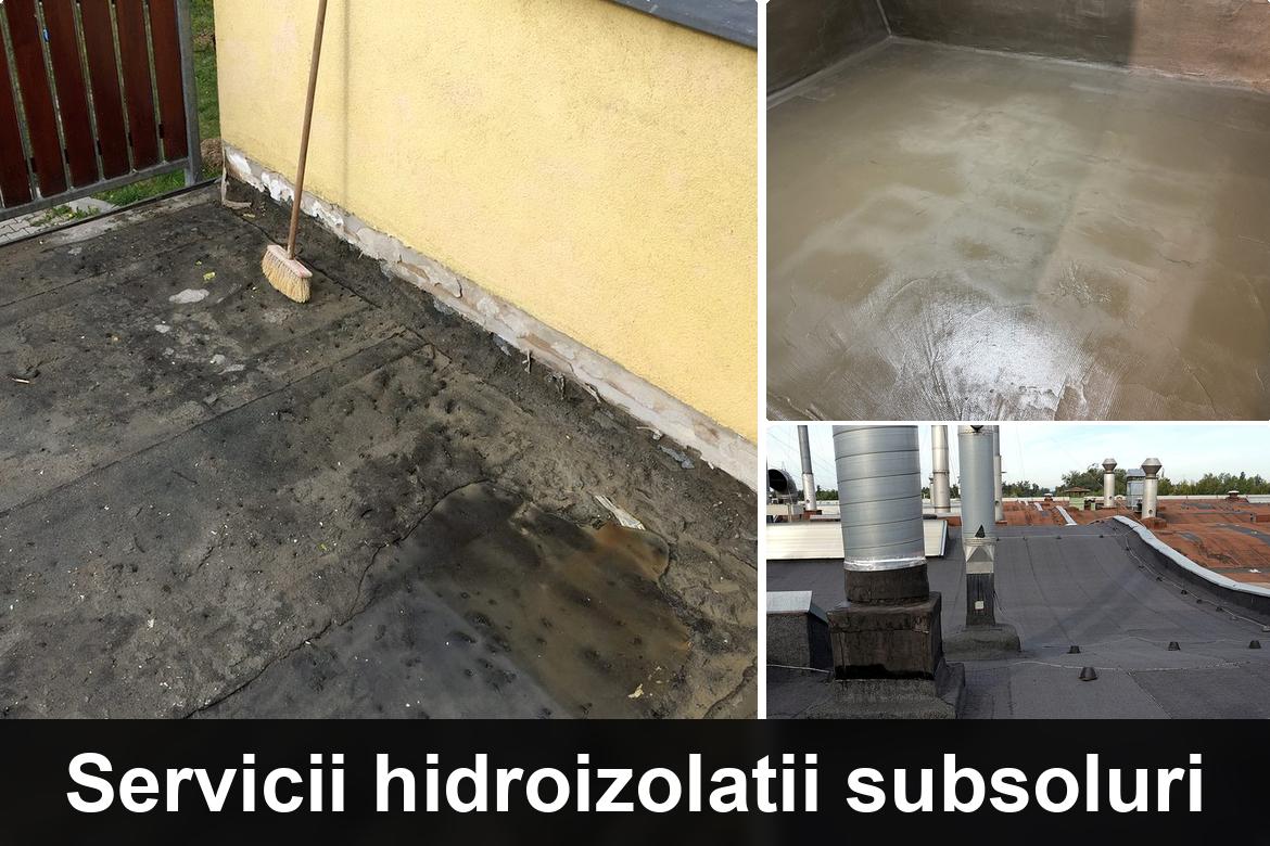 hidroizolatie terasa cu membrana bituminoasa