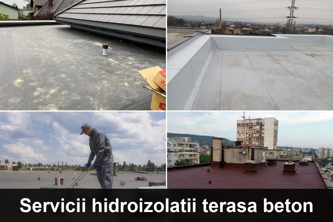 lucrare hidroizolatie terasa finalizata