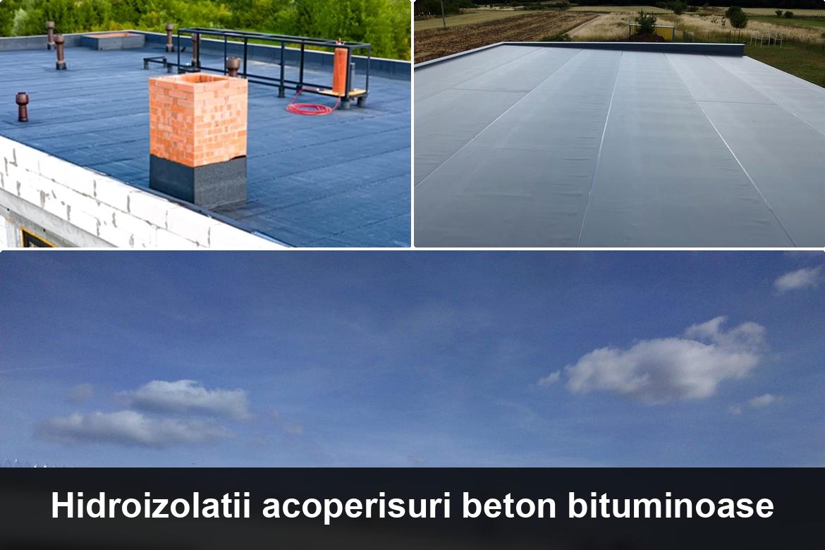 hidroizolatie terasa cu membrana bituminoasa
