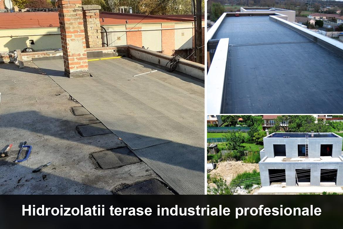 hidroizolatie terasa cu membrana bituminoasa