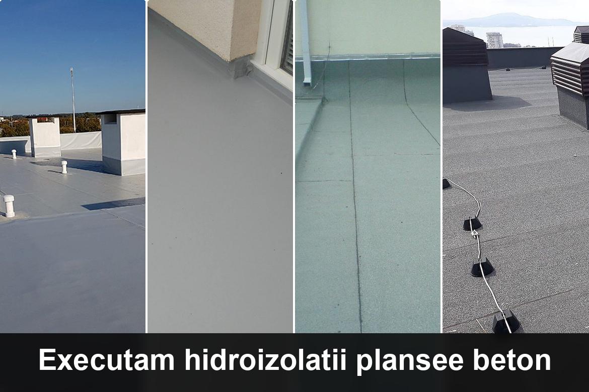 lucrare hidroizolatie terasa finalizata