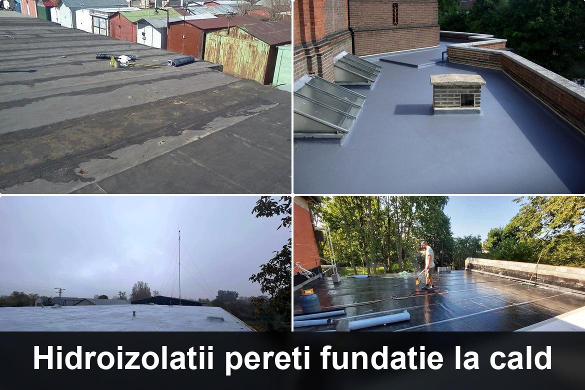 hidroizolatie terasa cu membrana bituminoasa