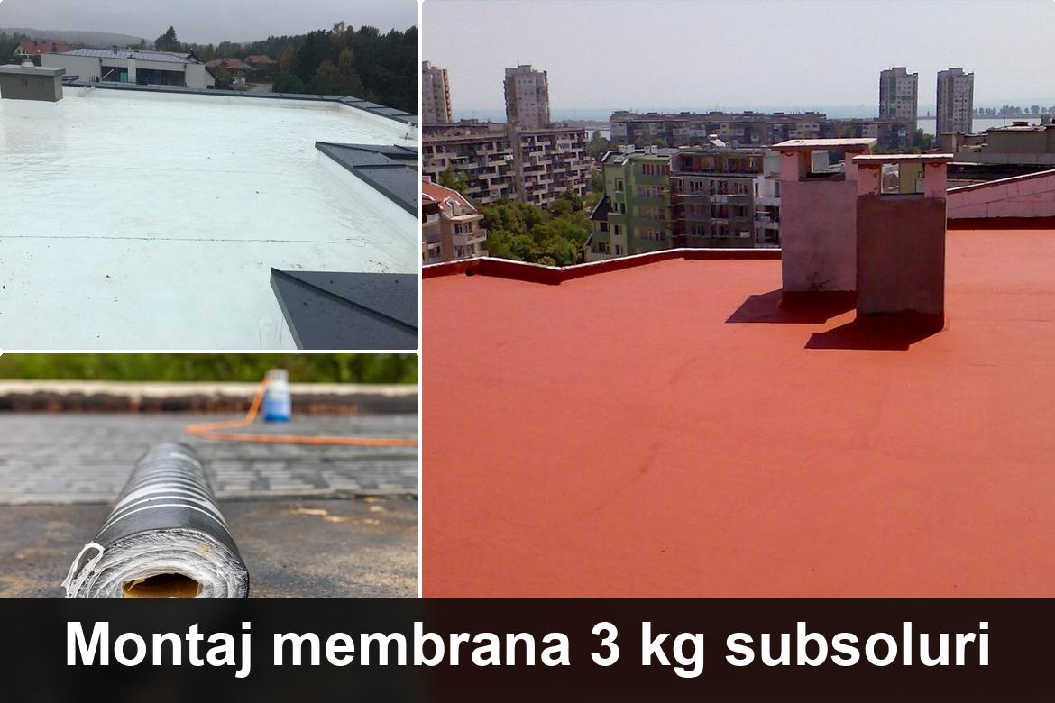 hidroizolatie terasa cu membrana bituminoasa