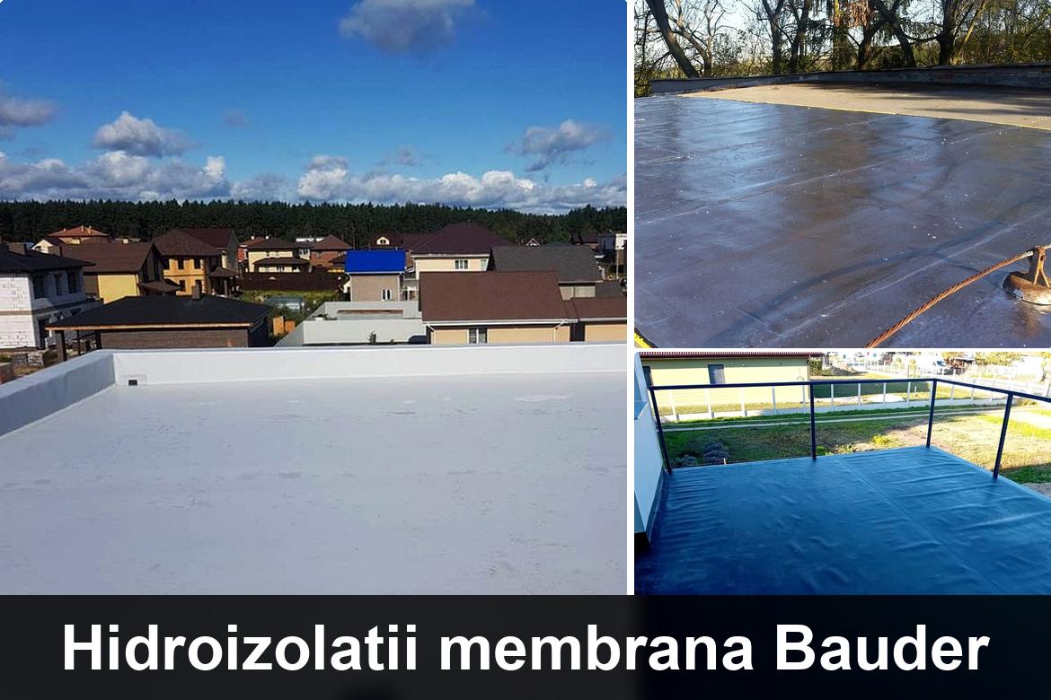 hidroizolatie terasa cu membrana bituminoasa