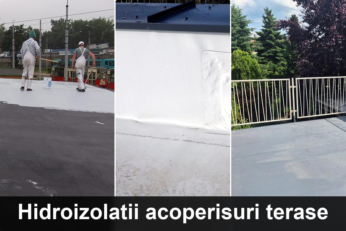 lucrare hidroizolatie terasa finalizata
