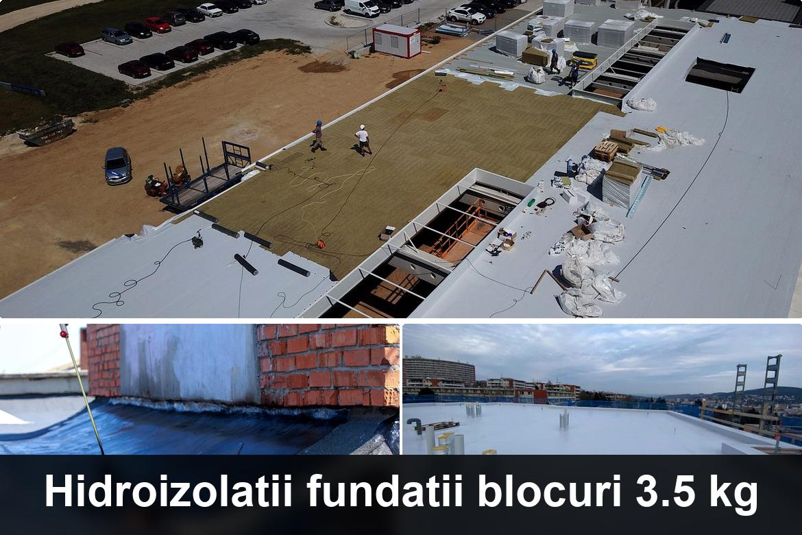 lucrare hidroizolatie terasa finalizata