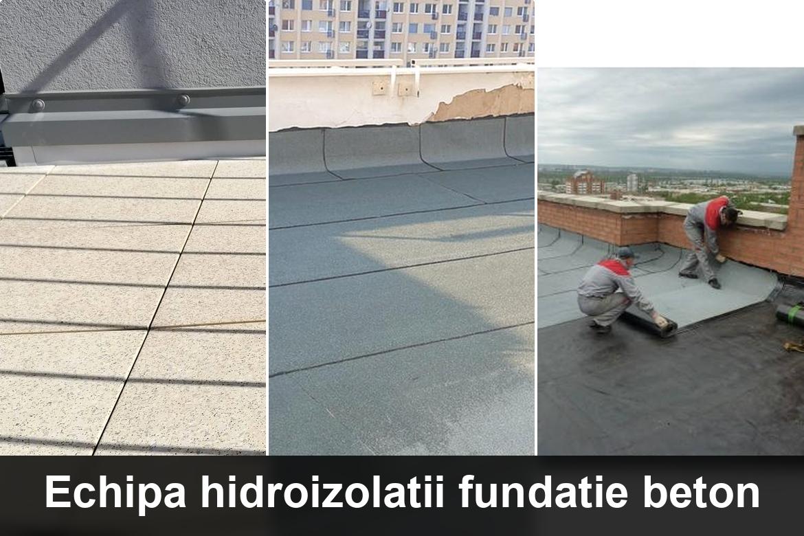 hidroizolatie terasa cu membrana bituminoasa